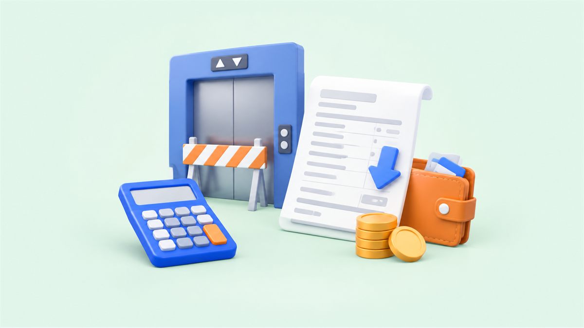 Перерасчёт за лифт, если он не работал