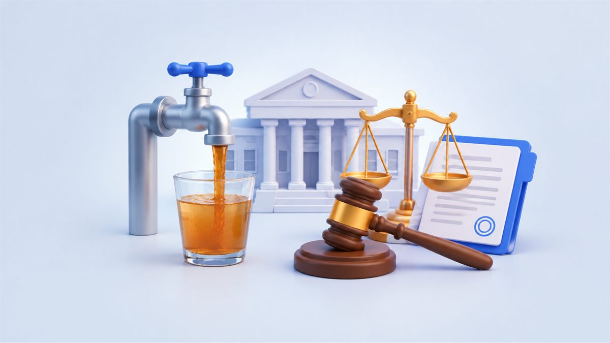 Суд встал на сторону жильцов по качеству питьевой воды