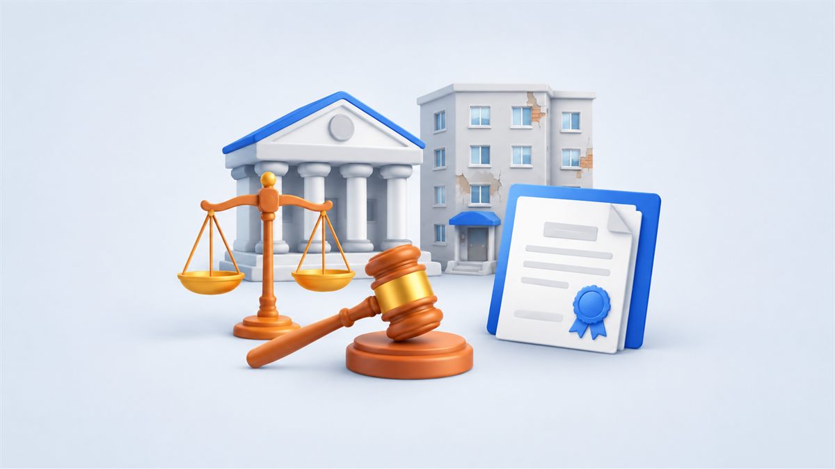Суд обязал управляющую компанию отремонтировать подъезд